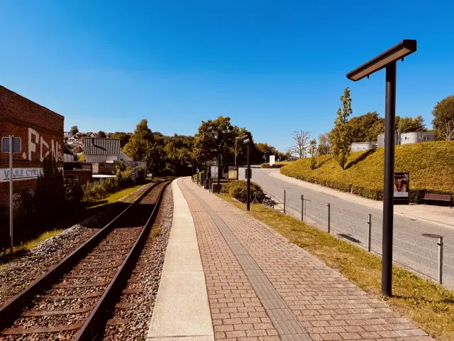 Billede af Vejle Sygehus Station.