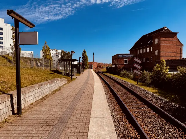Billede af Vejle Sygehus Station.