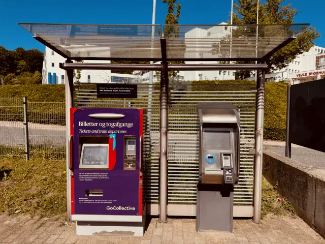 Billede af Vejle Sygehus Station.
