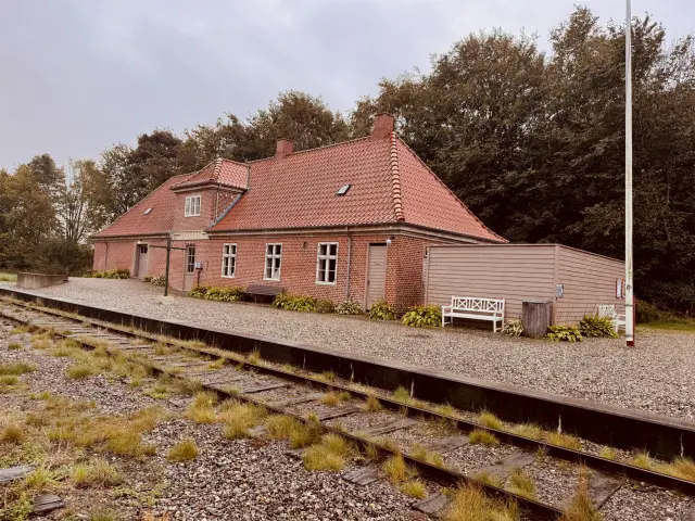Billede af Handest Station.