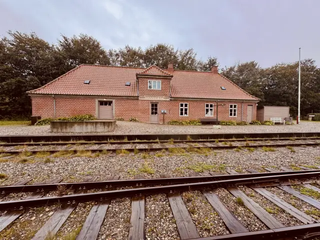 Billede af Handest Station.