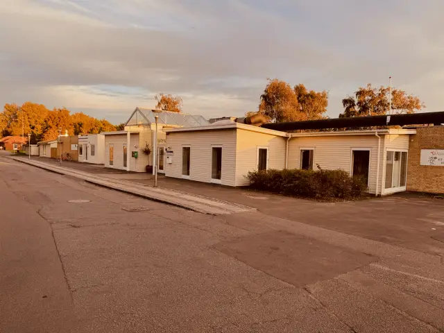 Billede af Rønne Nord Station - Station er nedrevet, men Rønne Nord Station har ligget her.
