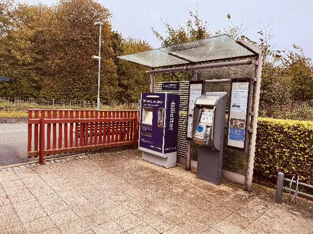 Billede af Guldager Station.