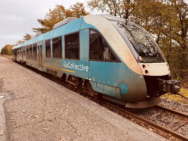 Billede af GoCollective AR 1029, tidligere ARRIVA AR 1029 fotograferet ud for Troldhede Station.