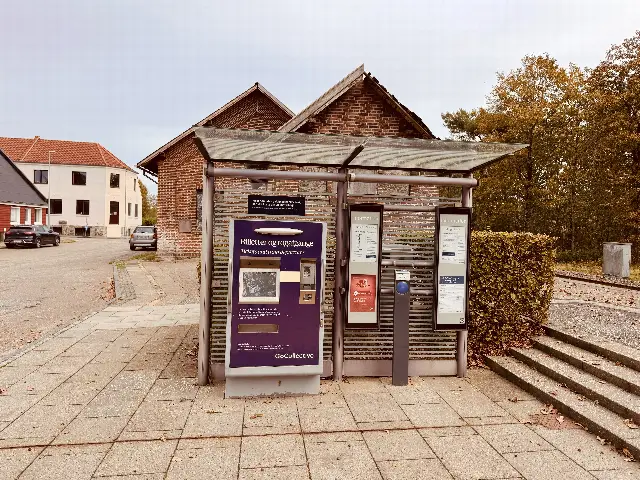Billede af GoCollective billetautomat på Troldhede Station.