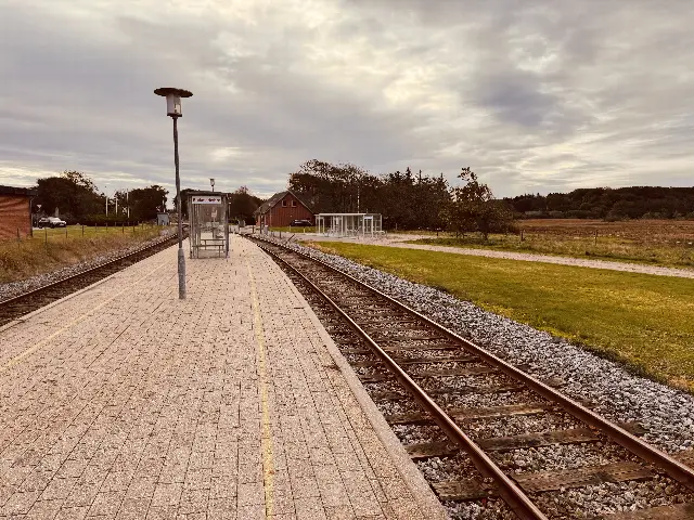 Billede af Bækmarksbro Station.