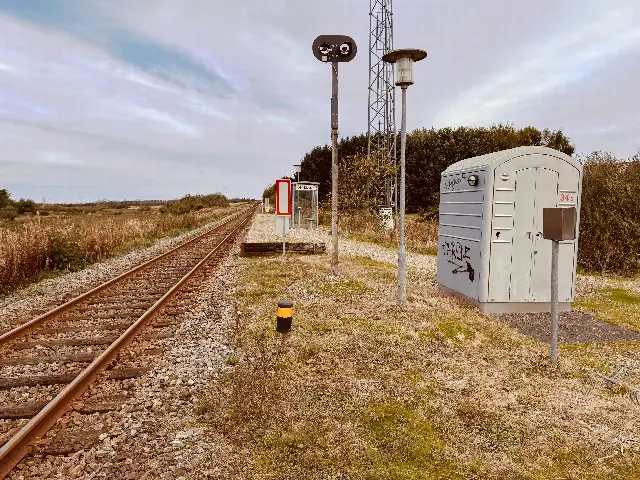 Billede af Sinkbæk Station.