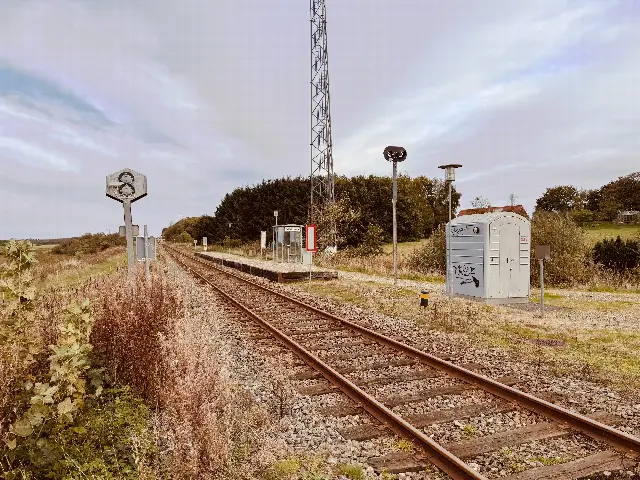 Billede af Sinkbæk Station.