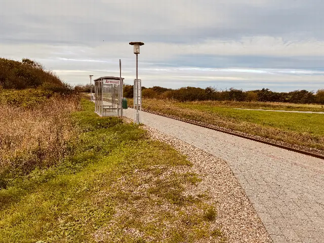 Billede af Armose Station.