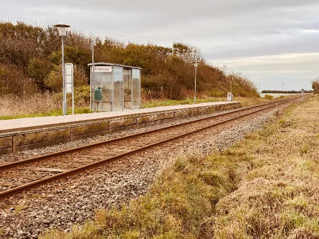 Billede af Armose Station.